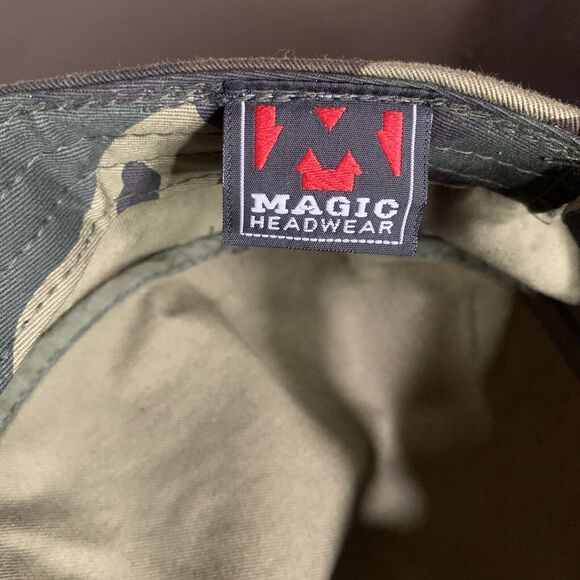 Rare GREEKTHEATRE Nederlander Concerts Camo Hat Magic Headwear - Picture 7 of 7
